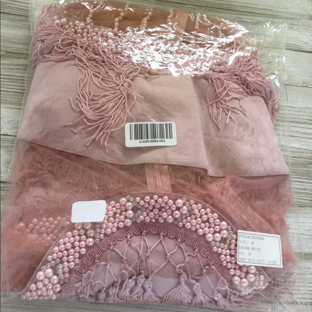 PARTY DRESS Tassel Fringe - Picture 5 of 8